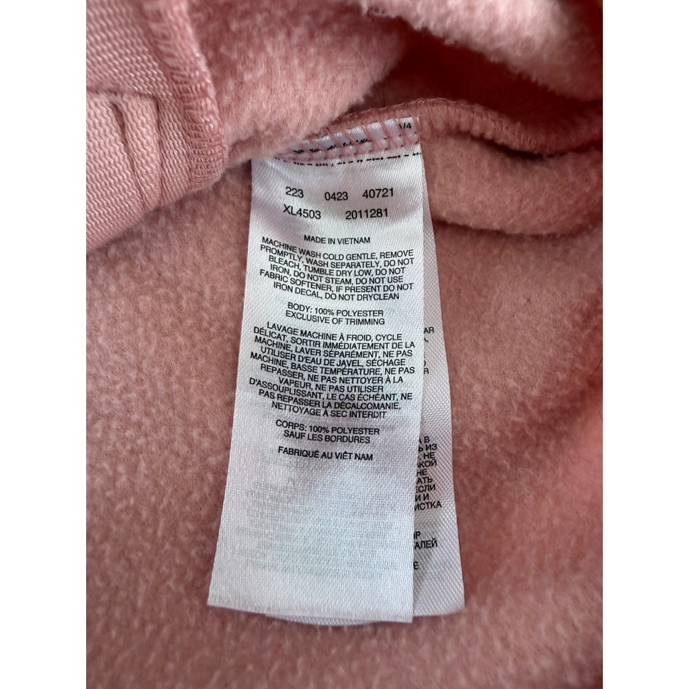 Columbia Benton Springs Fleece Pullover XXL Pink Cream Colorblock XL4503 Snap Up - Picture 7 of 8